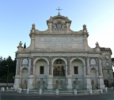 Fountain of Water Paula (Acqua Paola)